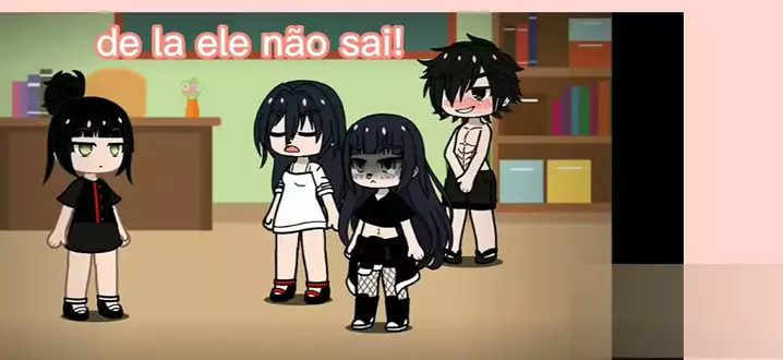 pq ta saindo leite da boca dela gacha life